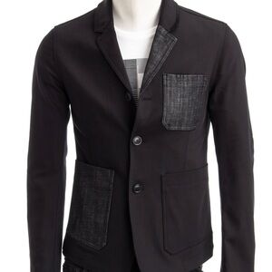 Diesel Black Gold Blazer with Charcoal Details